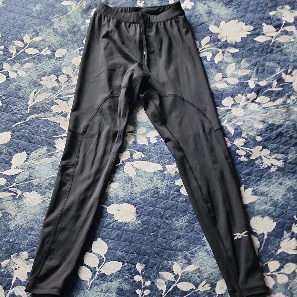 Reebok Men's Black Athletic Pants